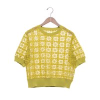 Pizzo Bianco/ピッツオ ビアンコ Pizzo Bianco フラワーレースプルオーバー/508262214