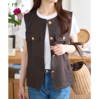 KOBE LETTUCE/コウベレタス KOBE LETTUCE リネンタッチジレ [C7560]/508262272