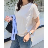 KOBE LETTUCE/コウベレタス KOBE LETTUCE ボートネック半袖コットンTシャツ [C7819]/508262274