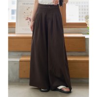 KOBE LETTUCE/コウベレタス KOBE LETTUCE リネンタッチワイドパンツ [M4247]/508262280