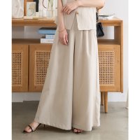KOBE LETTUCE/コウベレタス KOBE LETTUCE リネンタッチワイドパンツ [M4247]/508262280