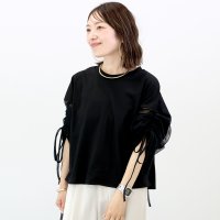 Aletta vita/アレッタ ヴィータ Aletta vita ドロストチュールスリーブプルオーバー/508262303