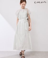 ROPE' PICNIC/【emur/エミュール】シアードビーストライプシャツワンピース/508262417