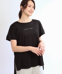 Reflect/【E‐QUALITY】チュニック丈ロゴTシャツ/508262429
