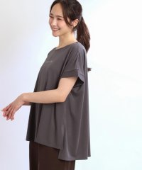 Reflect/【E‐QUALITY】チュニック丈ロゴTシャツ/508262429