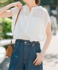 Spick & Span/《追加予約》PEレースフレンチスリーブシャツ/508262866