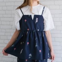 aquagarage/アクアガレージ aquagarage 【セットアップ可】フラワー柄ペプラムキャミソール レディース 春 夏 秋 M/508262874