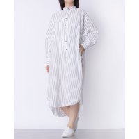 hunch/ハンチ hunch 先染ストライプシャツワンピース/508262901