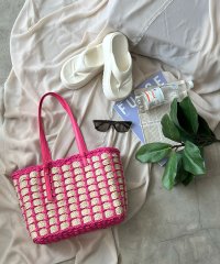 styiro/スタイロ styiro 格子柄カゴトートバッグ/508262903