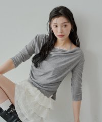 PAL OUTLET/【Chico】アシメデザインオフショルキャミレイヤードニット/508262920