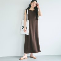 coca/コカ coca エンボスボートネックマキシワンピース/508263046