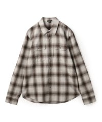 JAMES PERSE/フランネルチェック ロングスリーブシャツ MPCF3593/508263191
