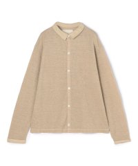 TOMORROWLAND GOODS/【別注】Ｖ::room ヘンプピケ ポロカラーシャツ/508263202