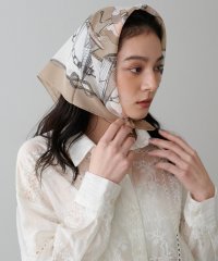 NICE CLAUP/OLIVE des OLIVE OUTLET/【LARUTA】ヨット柄シフォンスカーフ/508263474