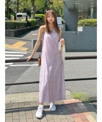 SNIDEL/レイヤードプリントキャミワンピース/508263477