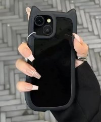 shopnikoniko/ショップニコニコ ShopNikoNiko 猫耳 マットフレーム スマホケース ma 【即納】iPhoneケース iPhoneカバー 12 13 14 15 1/508263483