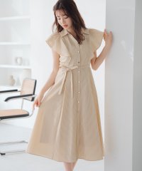 MISCH MASCH/ミッシュマッシュ MISCH MASCH 2025春夏新作 ラメストライプシャツワンピース/508263487