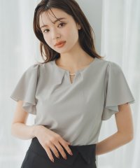MISCH MASCH/ミッシュマッシュ MISCH MASCH 2025春夏新作 パールフレア袖カットブラウス/508263489