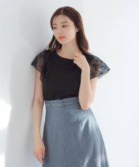 MISCH MASCH/ミッシュマッシュ MISCH MASCH 2025春夏新作 レースフリル袖リブカットトップス/508263490