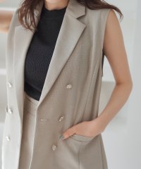 MISCH MASCH/ミッシュマッシュ MISCH MASCH 2025春夏新作 麻調メッシュジレ/508263494
