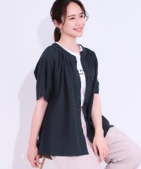 SHOO・LA・RUE/ゆったりシルエットで着心地よいコットンボイルブラウス/508263507
