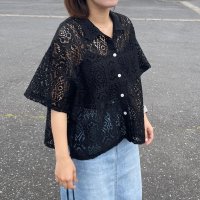 CRB/シーアールビー CRB 襟付きレースシャツ/508263514