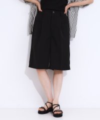 SHOO・LA・RUE Cutie Blonde/【S－LL】麻調 タックハーフパンツ/508263520