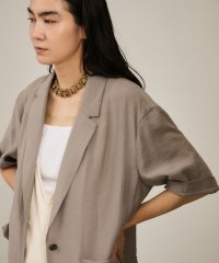 サロン　アダム　エ　ロペ/【WEB限定】シアーハーフスリーブジャケット［洗える・冷房対策］/508263612