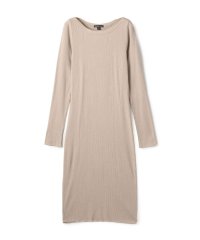 JAMES PERSE/コットンカシミヤリブ クルーネックワンピース WTTR6781/508263626