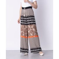 RINASCIMENTO/リナシメント RINASCIMENTO 柄ミックスエスニックパンツ/508263678