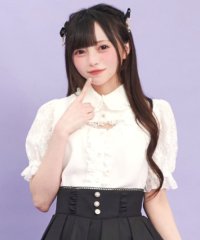 Secret Honey/シークレットハニー Secret Honey デコルテ開きブラウス/508263682