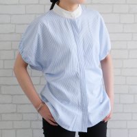 aquagarage/アクアガレージ aquagarage パフスリーブサイドタックブラウス 春 夏 秋 M L/508263716