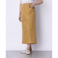 hunch/ハンチ hunch コットンライクツイルギンガムロングスカート/508263787