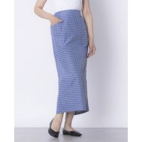 hunch/ハンチ hunch コットンライクツイルギンガムロングスカート/508263787