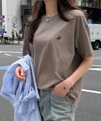 BEVERLY HILLS POLO CLUB/ビバリーヒルズポロクラブ BEVERLY HILLS POLO CLUB Classical pony logo tee クラシカルポニー刺繍Tシャツ/508263885