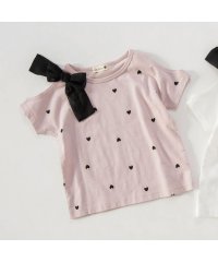 branshes/【プチプラ】肩リボン半袖Tシャツ/508263893
