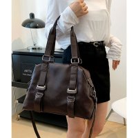 florge/フロージュ florge 2WAY ワッシャーレザータッチベルトハンドルボストンバッグ/ショルダーバッグ/508263950
