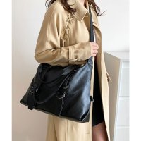 florge/フロージュ florge 2WAY ワッシャーレザータッチベルトハンドルボストンバッグ/ショルダーバッグ/508263950