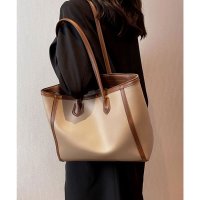 florge/フロージュ florge 【A4収納可】レザータッチシンプルトートバッグ/ビジネスバッグ/508263951