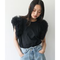 mili an deni/ミリアンデニ mili an deni 袖フリルトップス/508263957