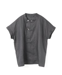 mizuiro ind/mizuiro ind リネンスタンドカラーシャツ/508264010
