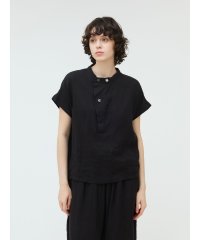 mizuiro ind/mizuiro ind リネンスタンドカラーシャツ/508264010