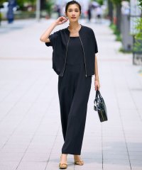 NIJYUSANKU（LARGE SIZE）/【一部店舗限定/吸水速乾/UVカット/接触冷感/洗える】ストレッチジョーゼット オールインワン/508264435