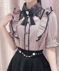 ROJITA/ロジータ ROJITA ラッフルフリル配色ブラウス/507381097