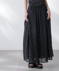 NANO universe/made in india コットンフロッキーフラワースカート/507889209
