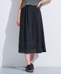 INDIVI/新色登場！【洗える／エアリー素材】巻き風ロングスカート/507927153