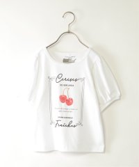 ikka kids/ボリュームパフ袖グラフィックTシャツ（120〜160cm）/508058756