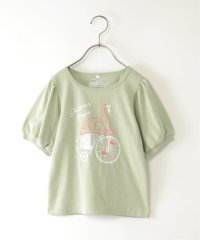ikka kids/ボリュームパフ袖グラフィックTシャツ（120〜160cm）/508058756