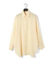MIDIUMISOLID/MIDIUMISOLID for Ladies シアーロングスリーブシャツ/508113891
