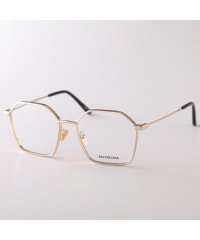 BALENCIAGA/バレンシアガ BALENCIAGA BALENCIAGA メガネ BB0198O ポリゴン型 メタルフレーム/508163056